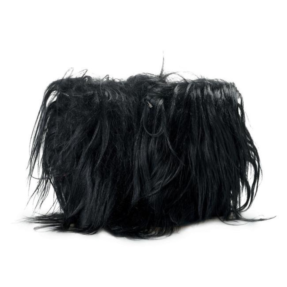 Maison margiela Black Women's Fur Heeled Boots